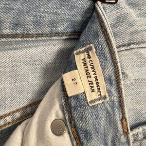 Madewell Curvy Perfect Vintage Jeans size 27